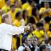 Michigan head coach John Beilein screams in the game against Penn State on Sunday, Feb. 17. Daniel Brenner I AnnArbor.com